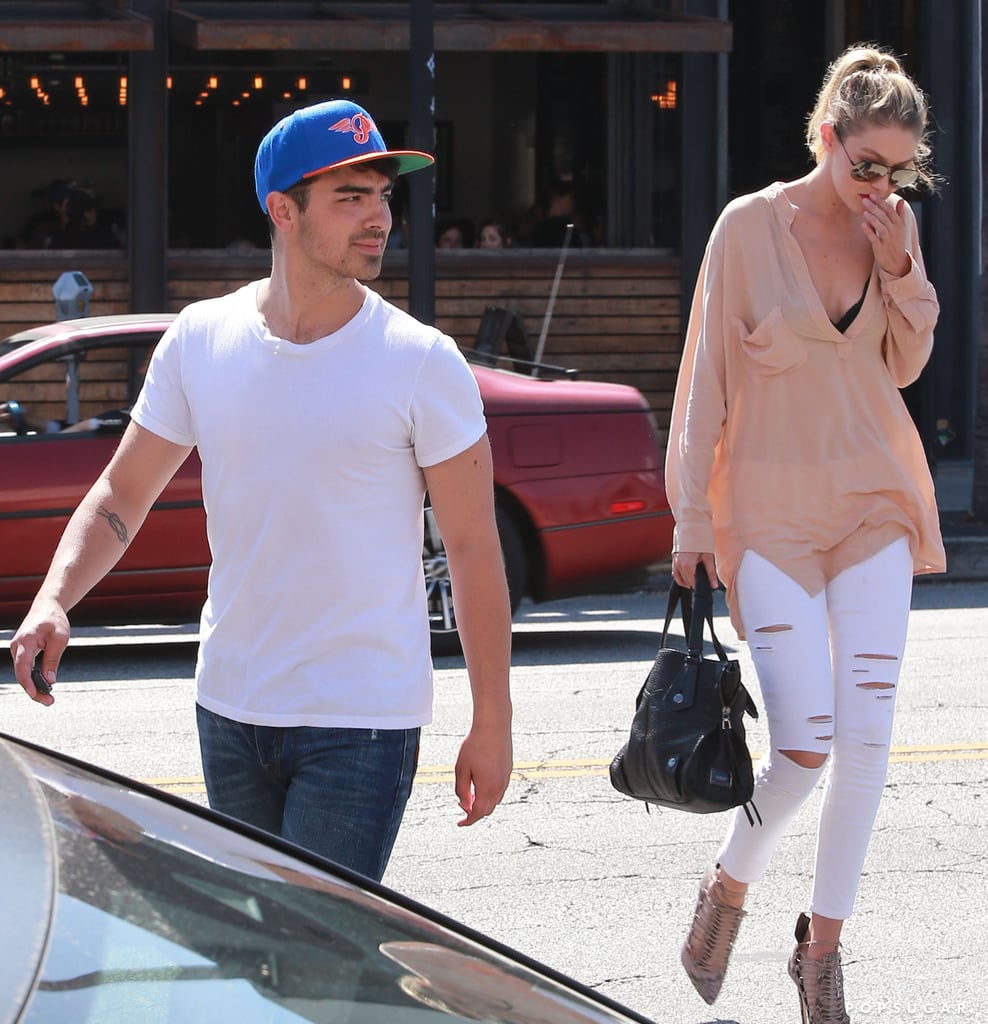 Taylor Swift and Calvin Harris After Jaime King Baby Shower