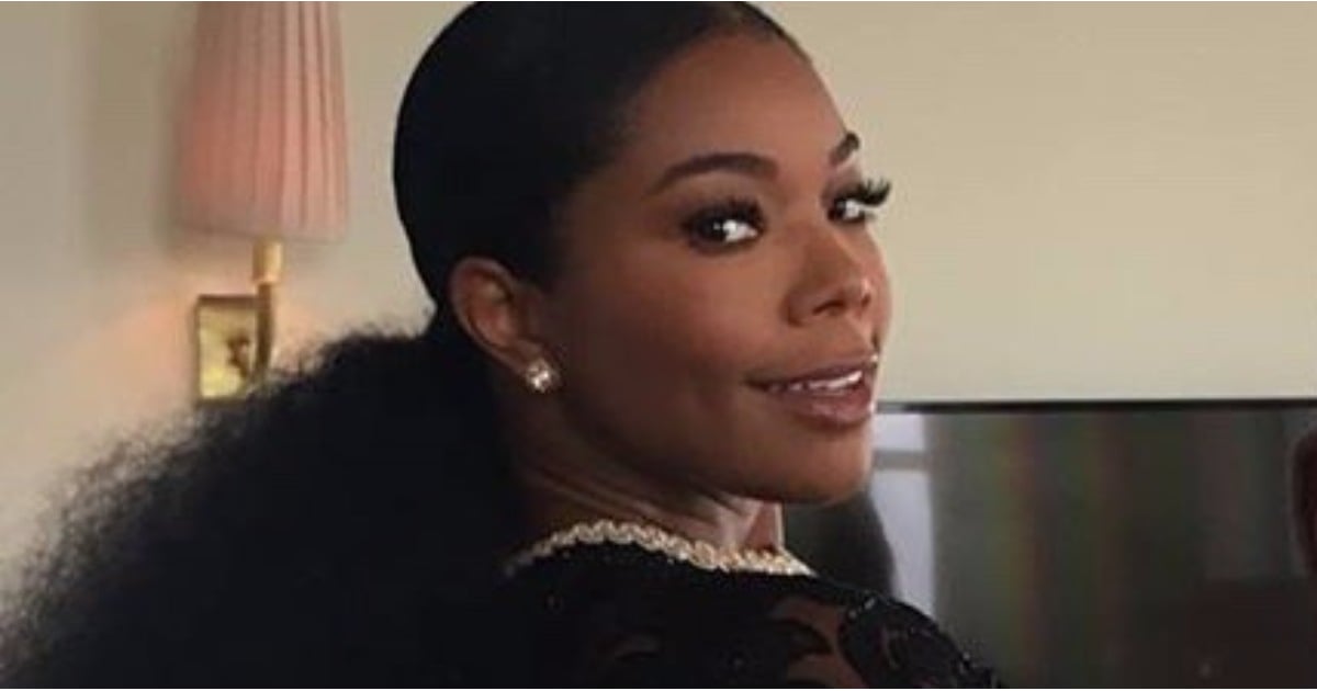 Gabrielle Union Hair At The 2017 Emmys Popsugar Beauty