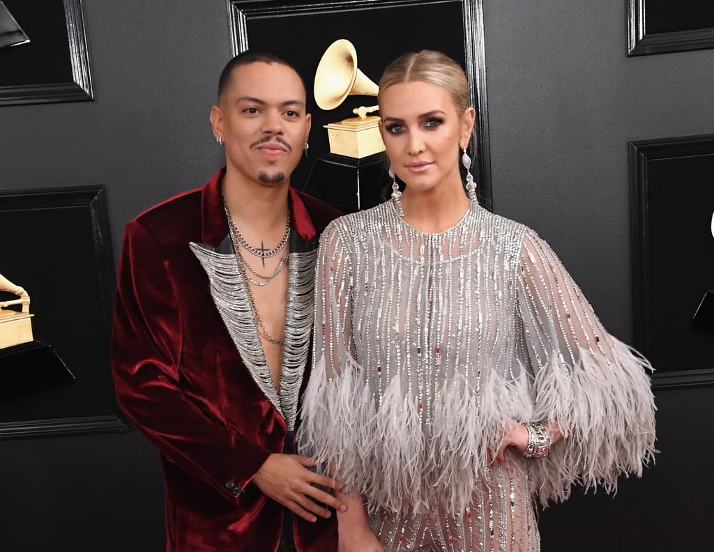 Ashlee Simpson Georges Chakra Jumpsuit 2019 Grammys