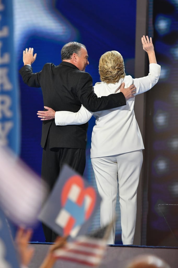 Hillary Clinton's White Suit at DNC 2016