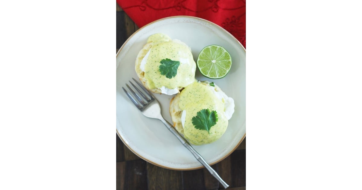 JalapeñoCheddar Eggs Benedict Latin Egg Recipes POPSUGAR Latina