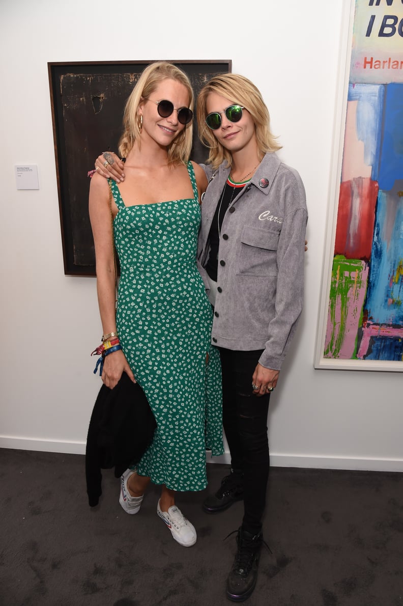 Poppy and Cara Delevingne