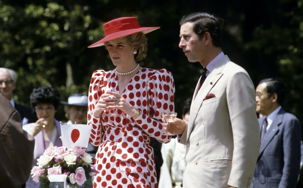 Charles and Diana made an official visit to Nijo Castle in Kyoto, Japan, in May 1986.