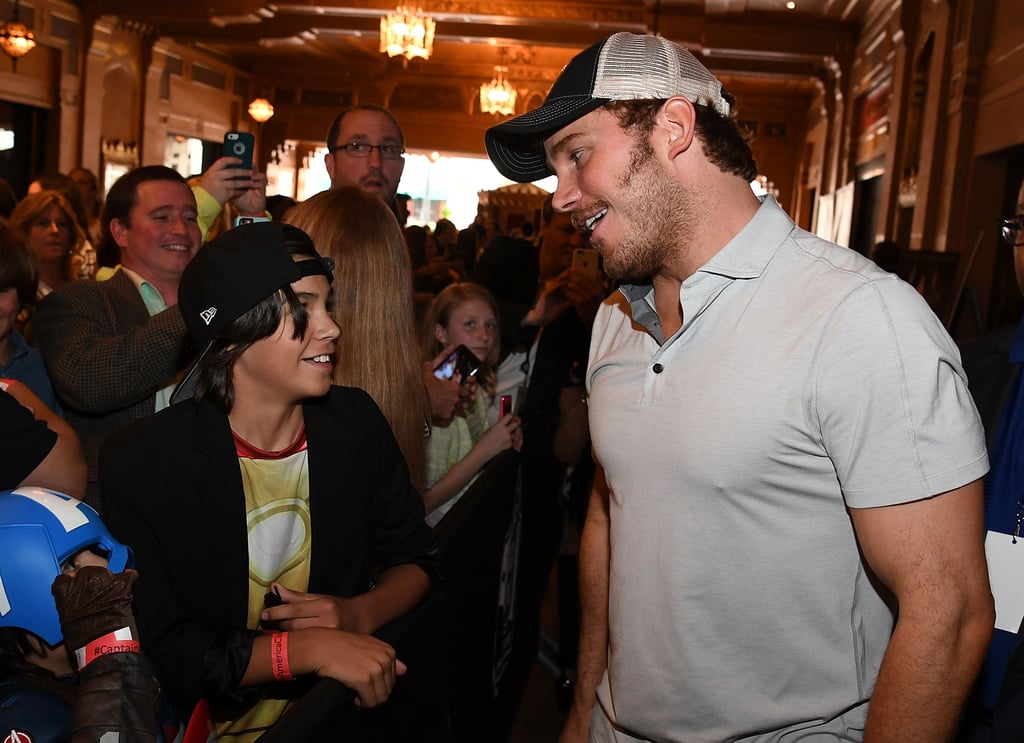 Chris Pratt at the Captain America Screening May 2016