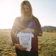Something Surprising in This Grieving Widow's Maternity Photo Is Making Everyone Do a Double-Take