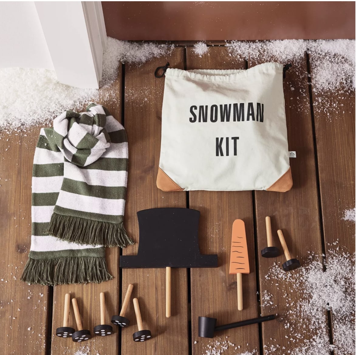 Kit de construction de bonhomme de neige