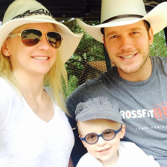 Chris Pratt and Anna Faris's Family Photo May 2015