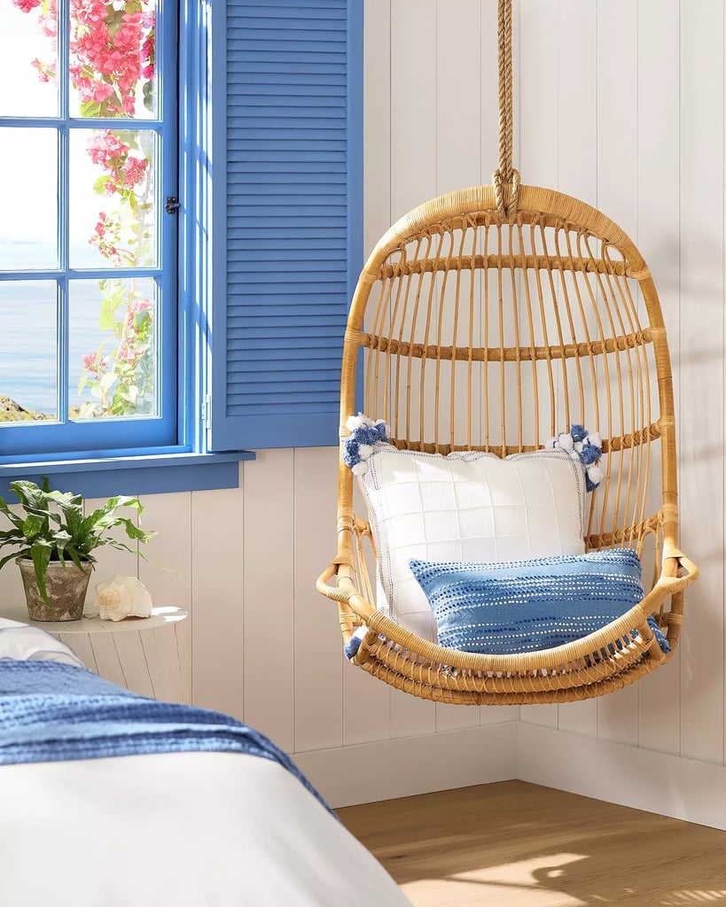 A Hanging Chair From Serena & Lily
