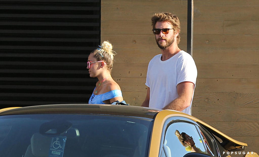 Miley Cyrus and Liam Hemsworth enjoyed a casual lunch at Nobu in Malibu, CA, over the Labor Day holiday. The couple, who have been busy planning their upcoming nuptials, looked to be in good spirits as they made their way inside the restaurant. While sources have revealed that the two plan on getting married this Fall, the "Wrecking Ball" singer, who sported a Frankies Bikinis one-piece, has reportedly been indecisive about where she wants to go for her honeymoon. According to Us Weekly, Miley originally planned on heading to Bora Bora but has since scrapped the idea. 

    Related:

            
                            
                    7 Times Miley Cyrus and Liam Hemsworth&apos;s Quotes About Each Other Hit You Like a Wrecking Ball
                
                            
                    A Comprehensive Timeline of Miley Cyrus and Liam Hemsworth&apos;s Relationship
                
                            
                    Liam Hemsworth&apos;s Hot and Hilarious Instagrams Deserve an A+