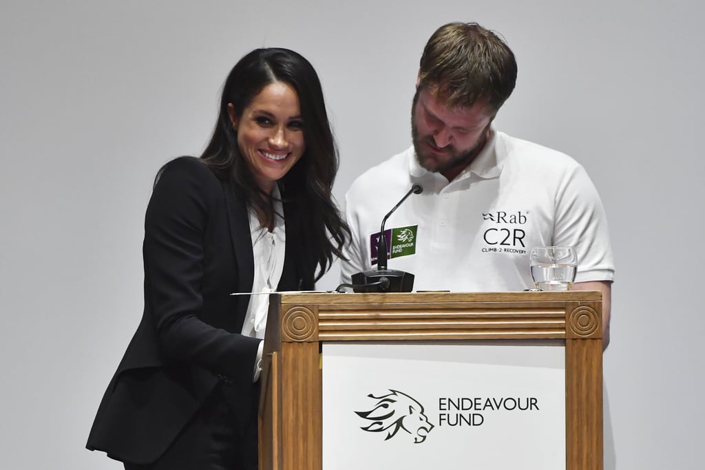February: Meghan Delivered Her First Speech at the Endeavour Fund Awards