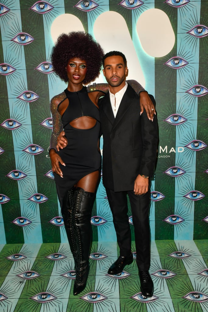 Jodie Turner-Smith and Lucien Laviscount at the 2023 Brits Afterparty