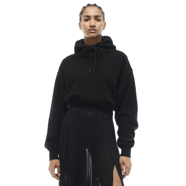 Reebok x VB Cropped Hoodie — Black