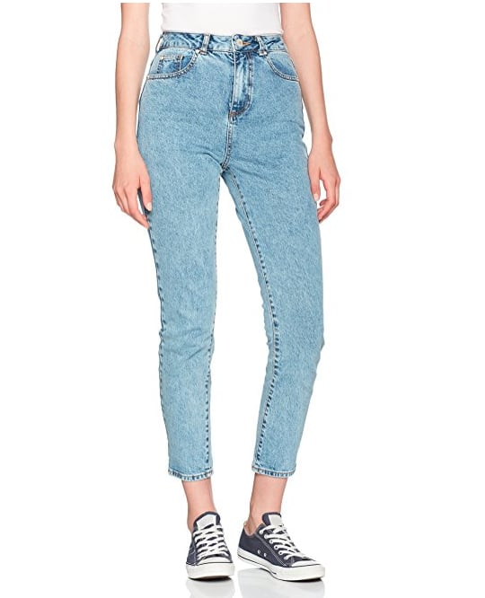 Miss Selfridge Acid Wash Mom Jeans (£22.80)