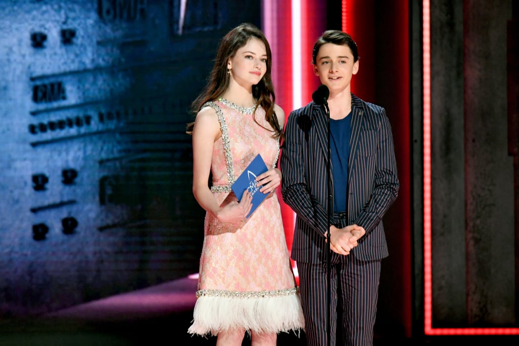 Mackenzie Foy and Noah Schnapp