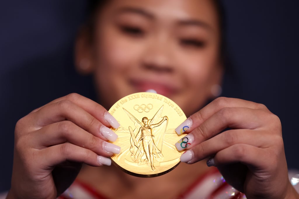 7. Olympic Rings Nail Art for Team USA Fans - wide 3