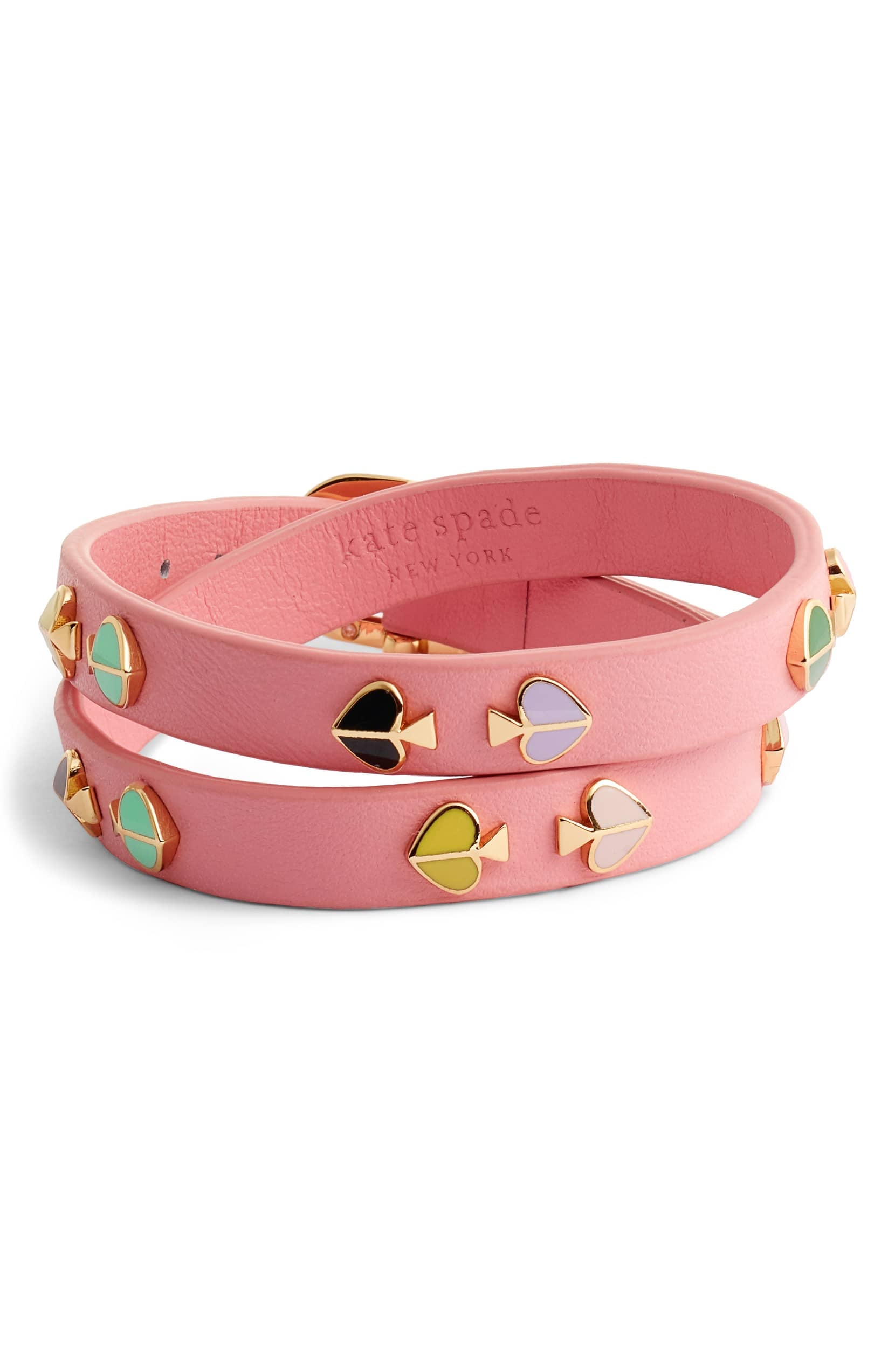 Kate Spade New York Double-Wrap Leather Bracelet | Kate Spade New York's  Spring Line Is a Breath of Fresh Air — Shop Our 17 Editors' Picks |  POPSUGAR Fashion Photo 9