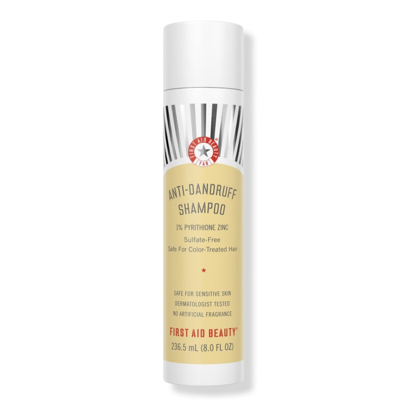 For Dry, Flaky Scalp: First Aid Beauty Anti-Dandruff Shampoo With 1% Pyrithione Zinc