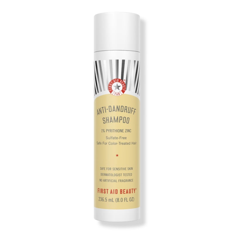 For Dry, Flaky Scalp: First Aid Beauty Anti-Dandruff Shampoo with 1% Pyrithione Zinc