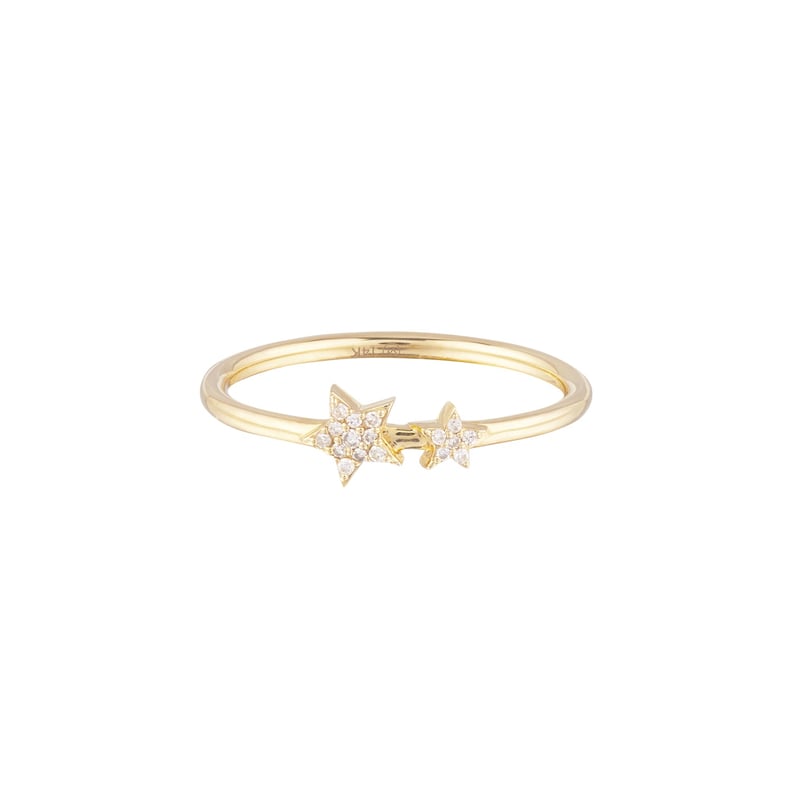 Mejuri Pave Star Ring