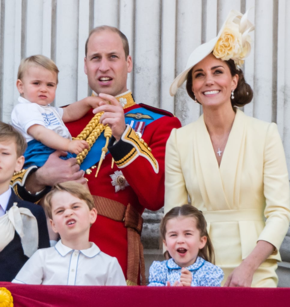 Prince George Princess Charlotte at Trooping the Colour 2019