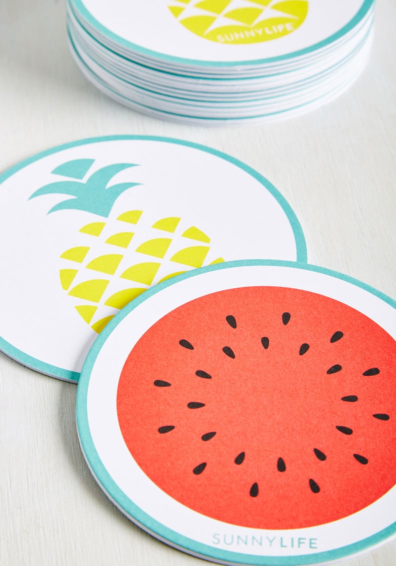 Piña Colada the Shots Coaster Set