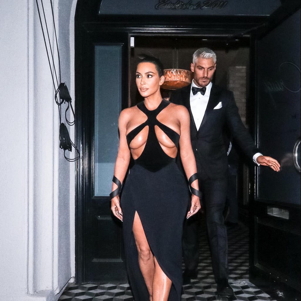 Kim kardashian mugler gown 2025
