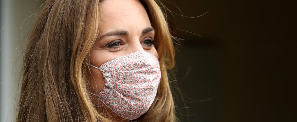 Kate Middleton's Floral Amaia Face Mask August 2020