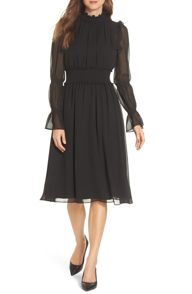 Chelsea28 Ruffle Midi Dress