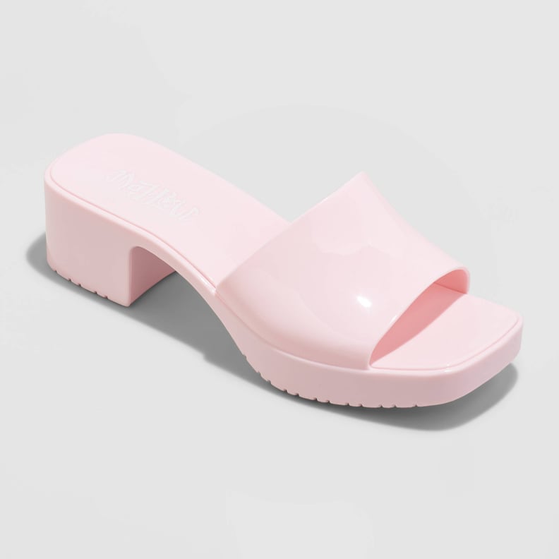 Cute Jelly Slides: Mad Love Marni Jelly Slide Heels