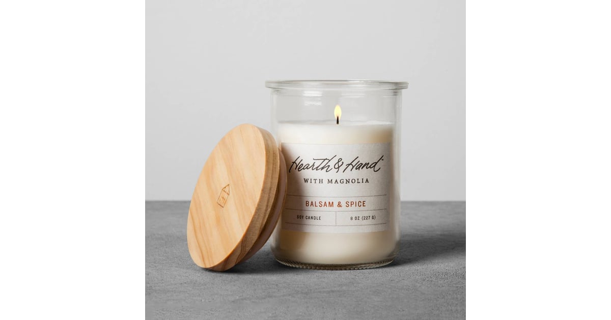 Hearth & Hand With Magnolia Lidded Jar Container Candle 8oz Joanna