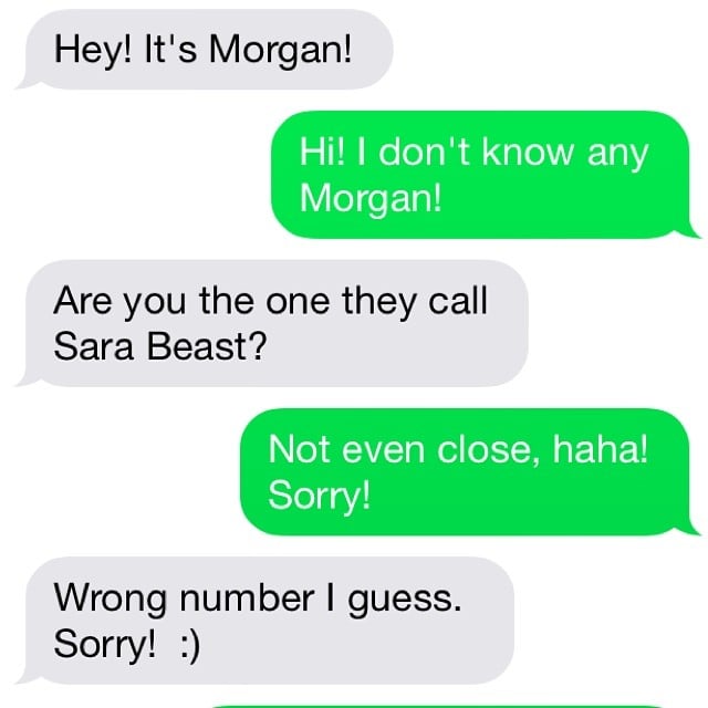 How does one get the nickname "Sara Beast"?