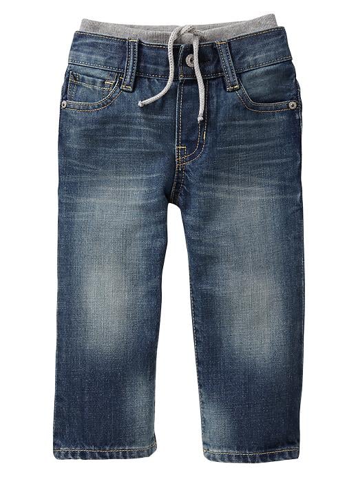 A Pair of Lined Jeans