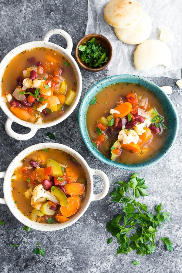 Hearty Vegetable Soup | Vegan Meal Ideas | POPSUGAR Fitness Photo 4