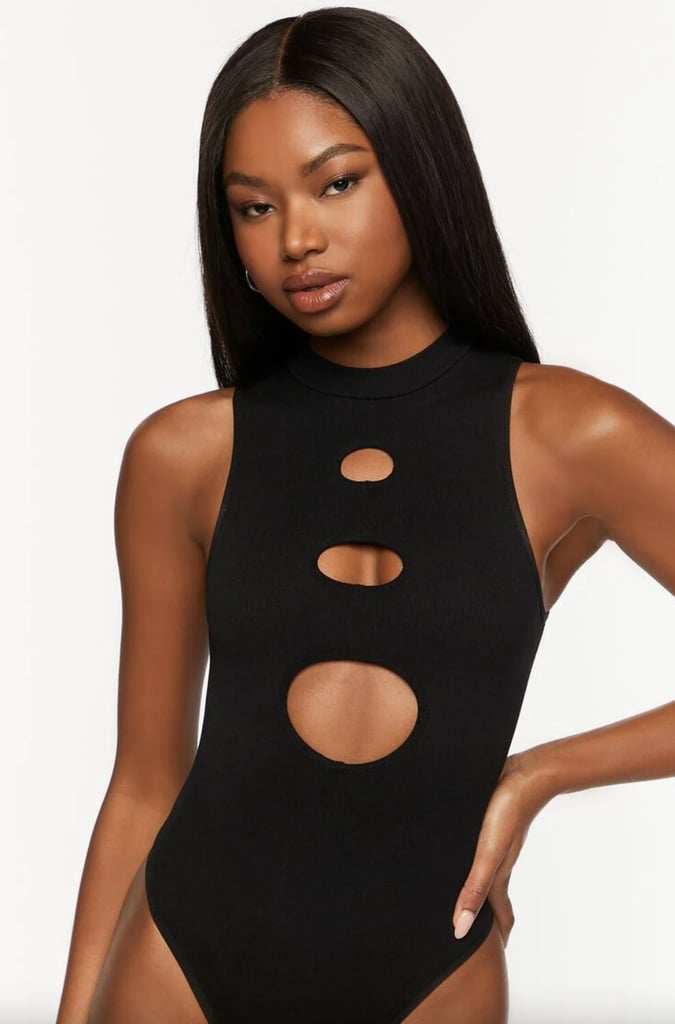 Forever 21 Cutout Sleeveless Bodysuit