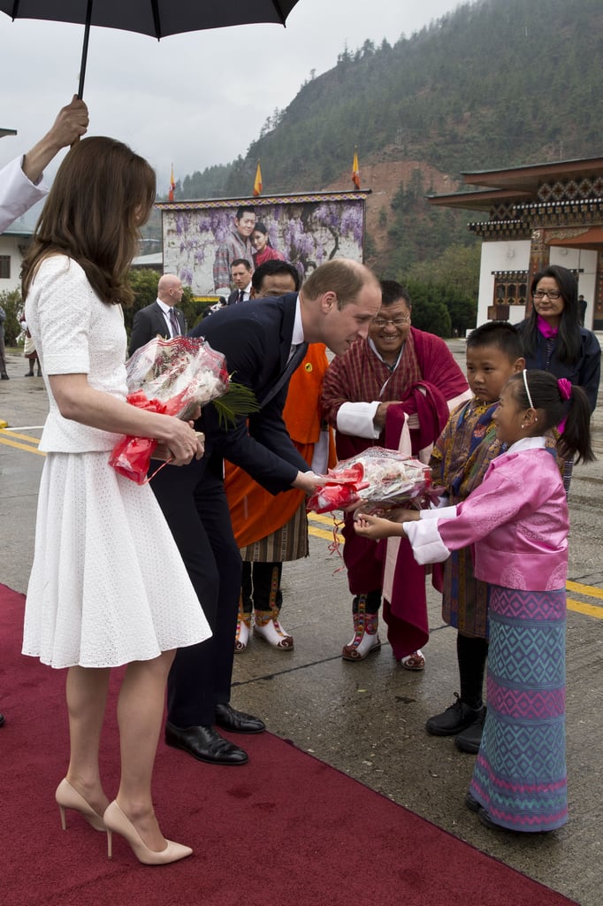Kate Middleton Alexander McQueen Suit Bhutan 2016