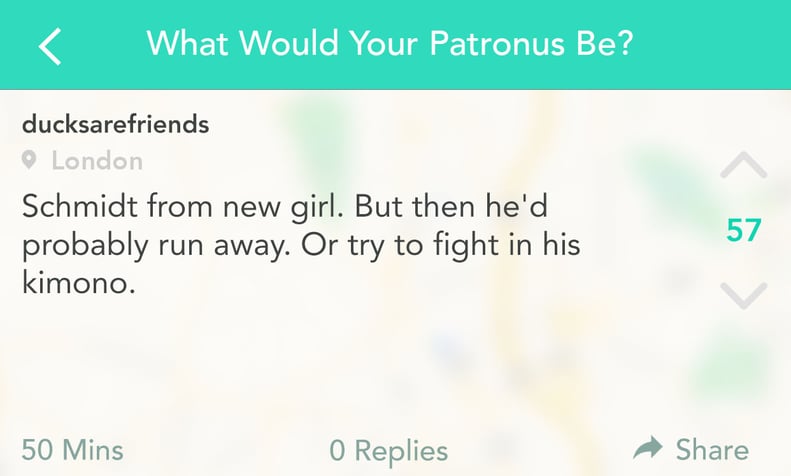 This might be the best Patronus of all.