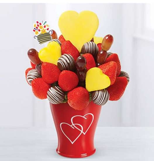 Edible Arrangements Blooming Hearts | Healthy Valentine's ...