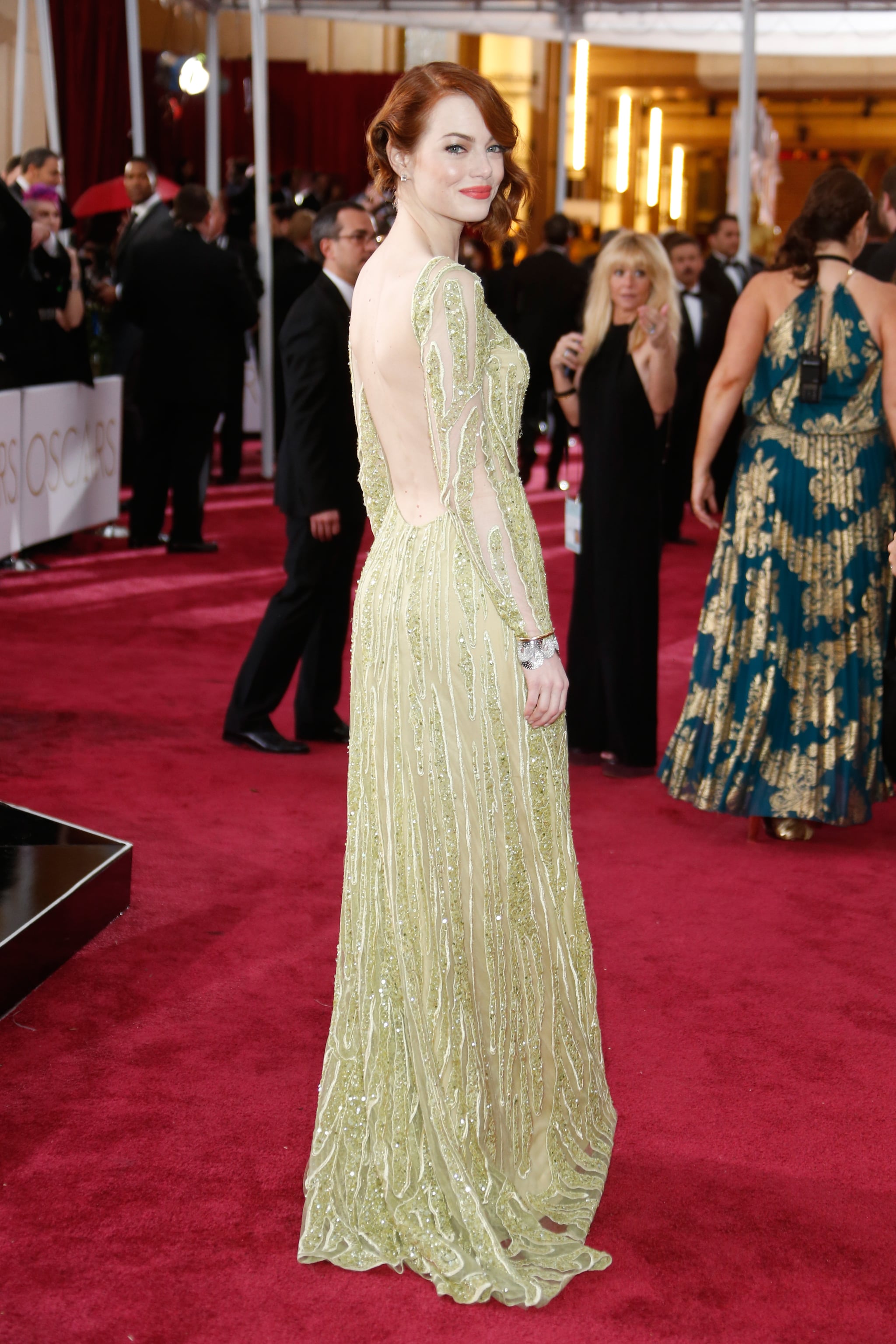 Emma Stone | 25 Looks From Last Year'S Oscars That Practically Reinvented  The Word Sexy | Popsugar Fashion Photo 11