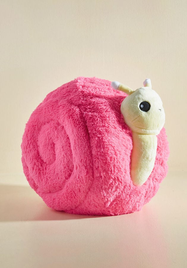 Come Snail Away With Me Pillow