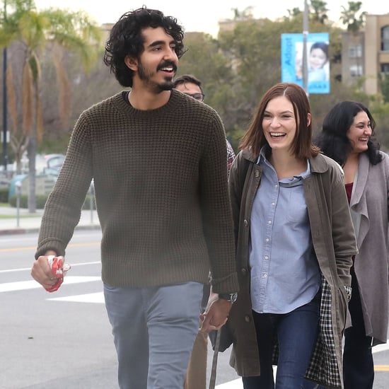 Dev Patel and Tilda Cobham-Hervey Hold Hands in LA Feb. 2017