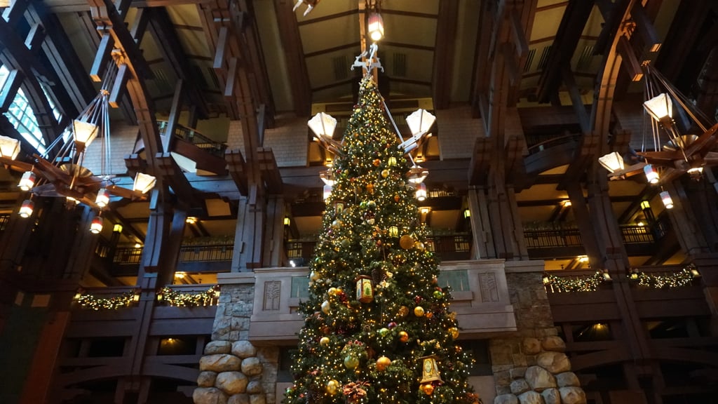 Nothing will put you in the spirit like the lobby of Disney's Grand Californian Hotel & Spa in Downtown Disney.