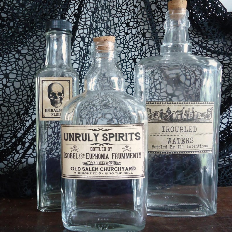 The Haunted Mansion Halloween Bottles