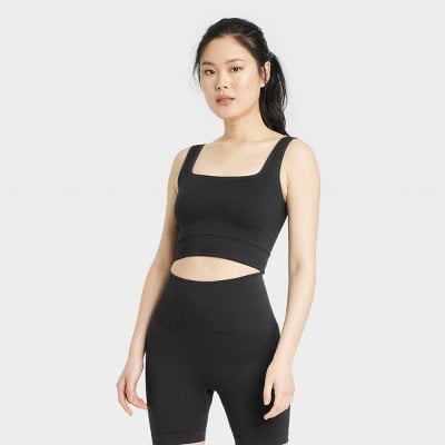 Target All in Motion Seamless Cropped Tank Top in Vibrant Pink