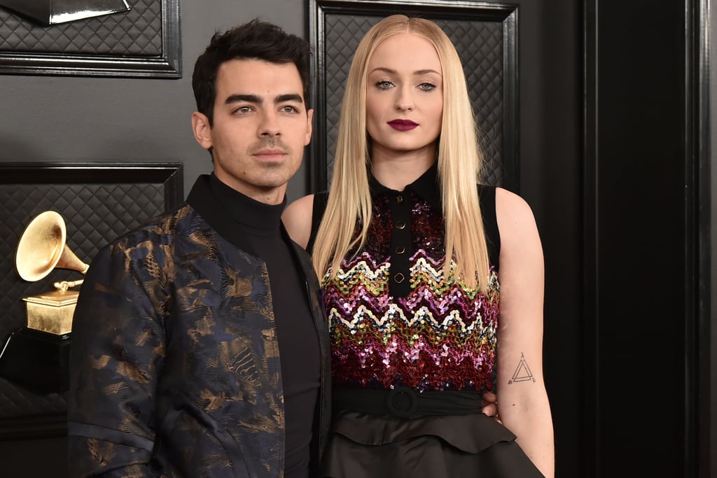 Sophie Turner Does Joe Jonas's Makeup in Self-Isolation