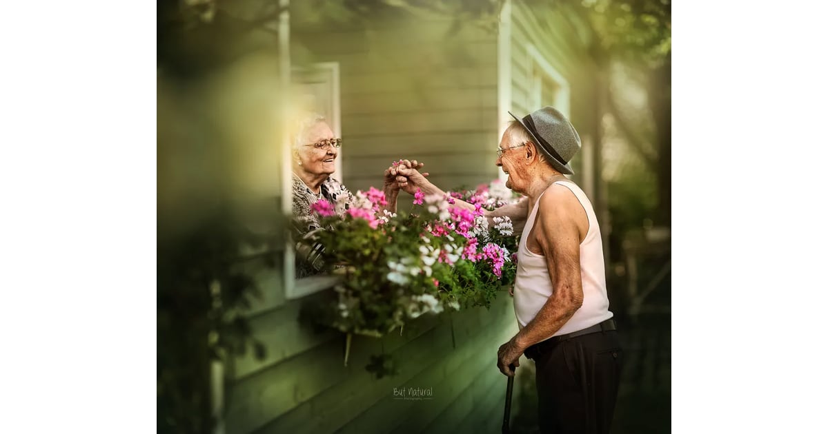 Elderly Couples Pose For Engagement Style Photo Shoots Popsugar Love And Sex Photo 8 