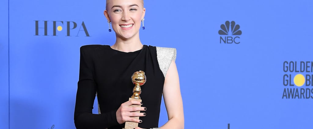 Saoirse Ronan at the Golden Globes 2018