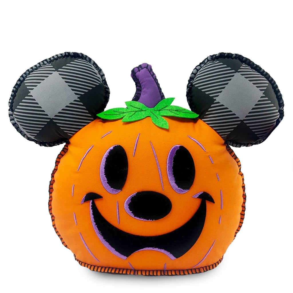 For Cosy Decor: Mickey Mouse Jack-o'-Lantern Halloween Pillow