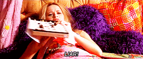 Whenever you watched a romantic comedy.