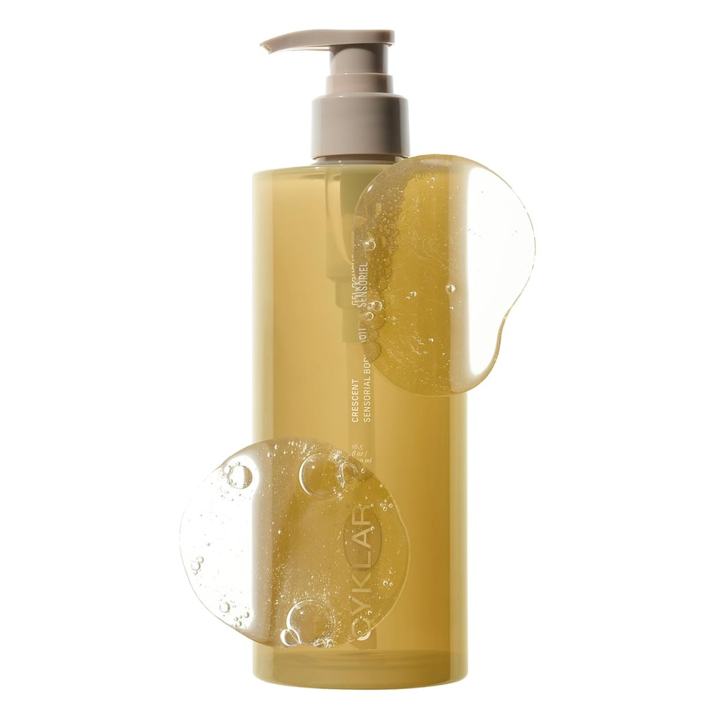 Cyklar Crescent Sensorial Body Wash ($35)
Create a spa-like experience in your own bathroom with this sensorial body wash from Cyklar. The rich formula works across a variety of skin types, and the lightweight solution develops a bubbly consistency when lathered on skin. The Crescent scent is my personal favorite, with soothing notes of bergamot and moss.