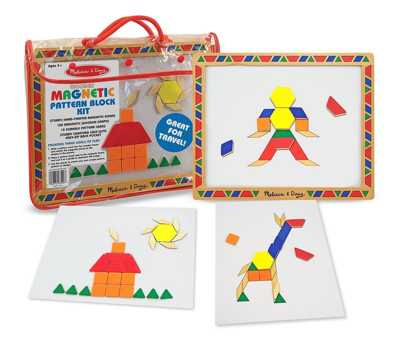Kids Magnetic Block Board Travel Toys